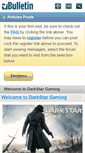 Mobile Screenshot of darkstar-gaming.com